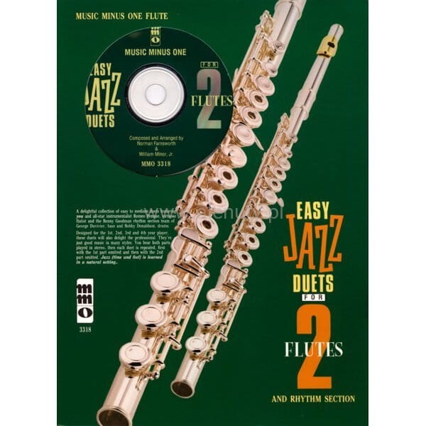 Easy Jazz Duets for 2 Flutes Spartiti per Flauto Jazz Suono Flauti