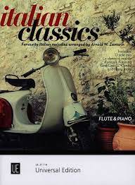 Italian Classics, Favourite Italian melodies Spartiti Flauto Online ...