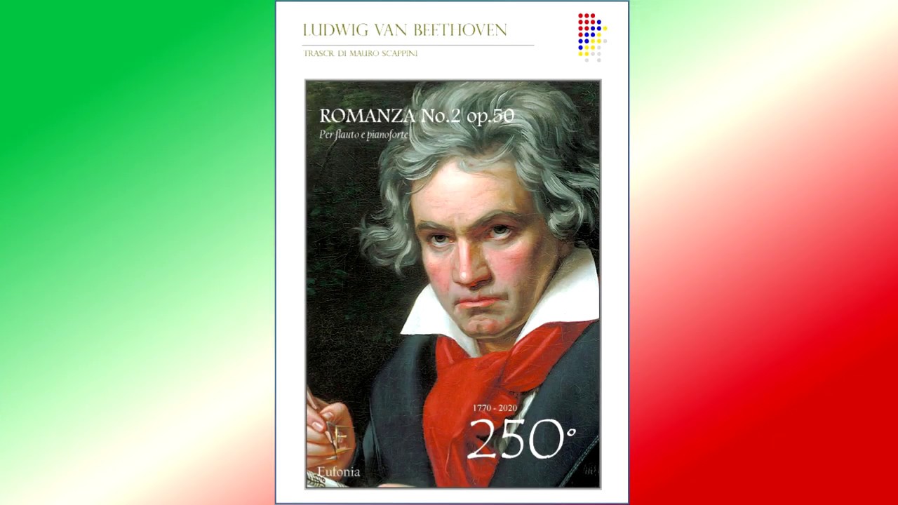 ROMANZA Nr. 2 OP. 50 LUDWIG VAN BEETHOVEN Spartiti Flauto Online